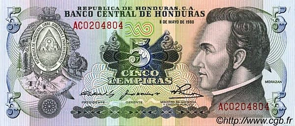 5 Lempiras