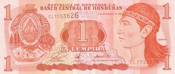 1 lempira