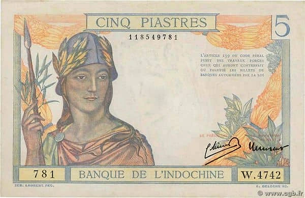 5 Piastres