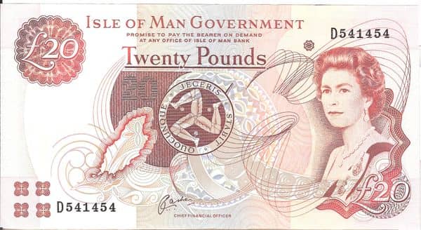 20 Pounds Elizabeth II