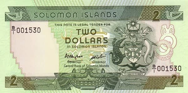 2 dólares
