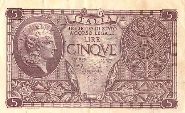 5 Lire