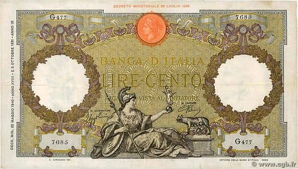 100 Lire