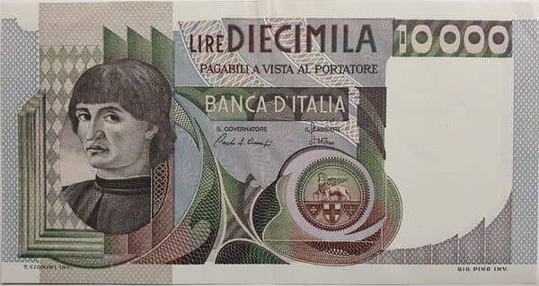 10000 Lire del Castagno