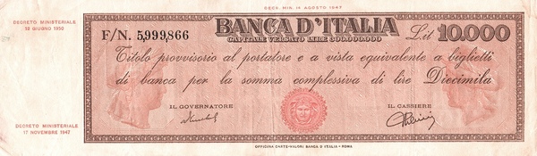 10000 liras