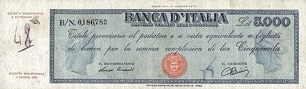 5000 liras