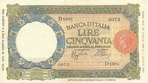 50 liras