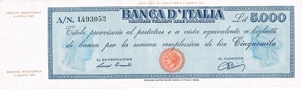 5000 liras