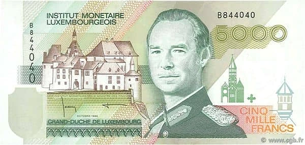 5000 Francs