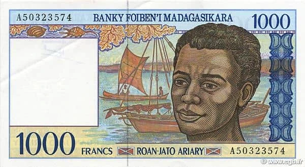 1000 francos