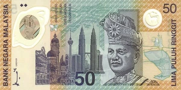 50 ringgit (16.º Jogos da Commonwealth)