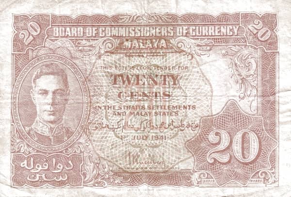 20 Cents George VI