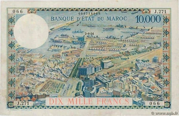 10000 Francs
