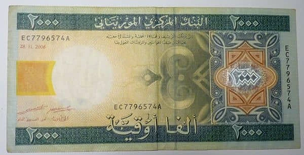 2000 Ouguiya
