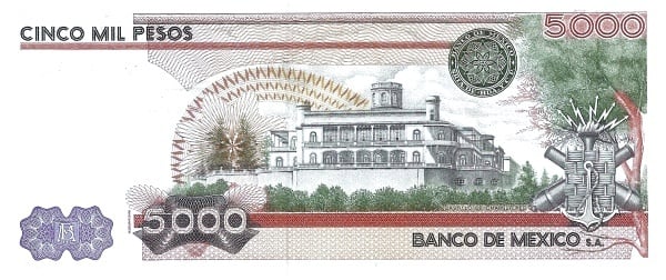 5000 pesos