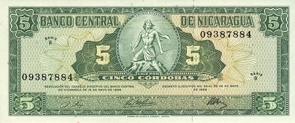 5 córdobas