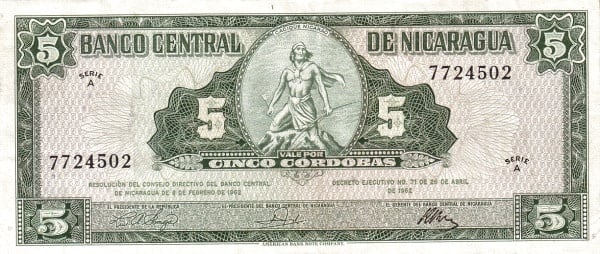 5 córdobas