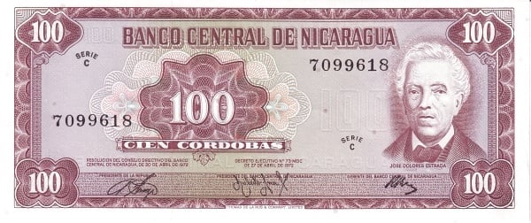 100 córdobas