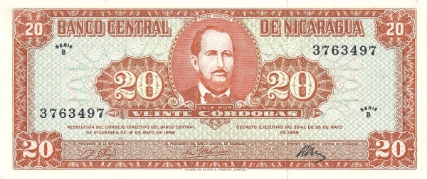 20 córdobas