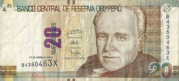 20 Nuevos Soles