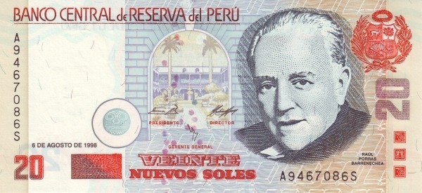 20 novos soles