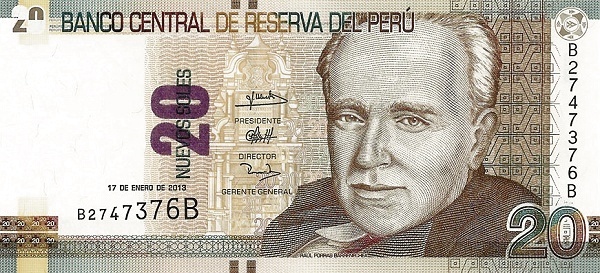 20 novos soles