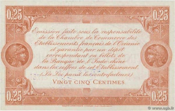 25 Centimes