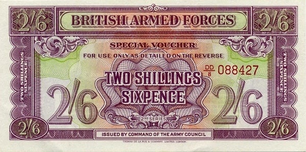 2 xelins / 6 pence (2ª série)
