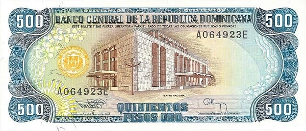 500 pesos de ouro