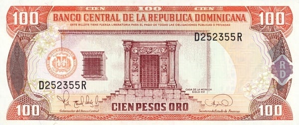 100 pesos de ouro