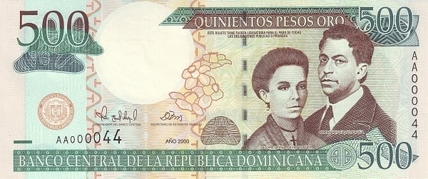 500 pesos de ouro