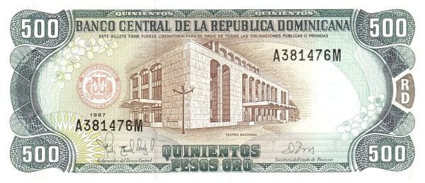 500 pesos de ouro