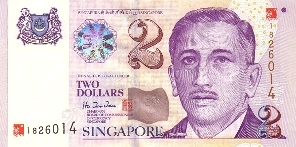 2 dólares (Ano 2000)