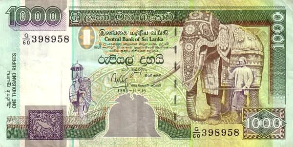 1000 Rupees