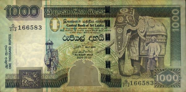 1000 Rupees