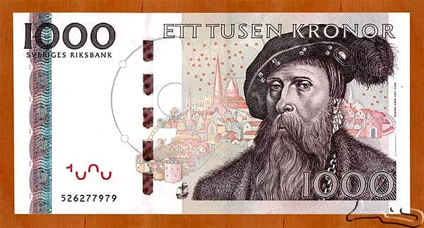 1000 Kronor