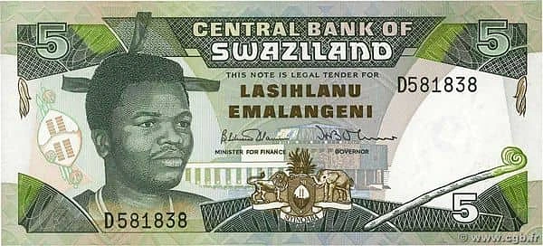 5 Emalangeni