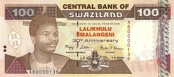 100 Emalangeni