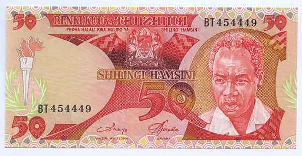 50 Shillings