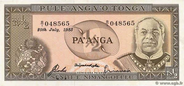 1/2 Pa'anga - Taufa'ahua