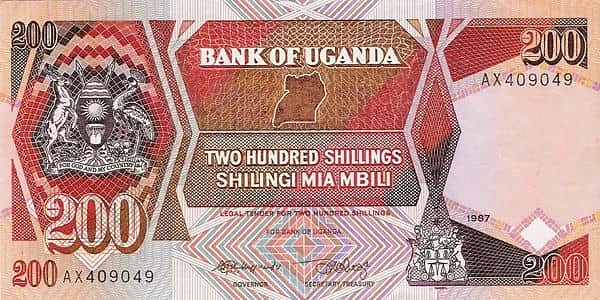 200 Shillings