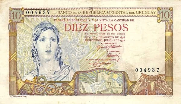 10 Pesos Constitution Centennial
