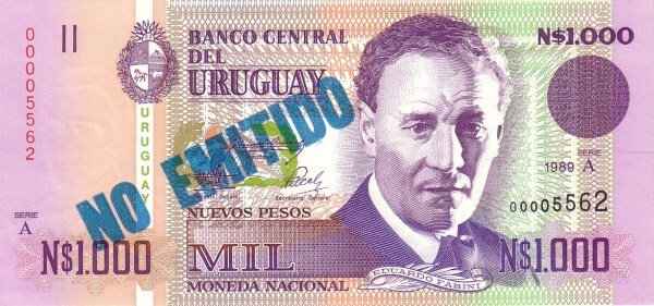 1000 novos pesos