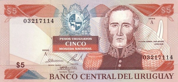 5 pesos uruguaios