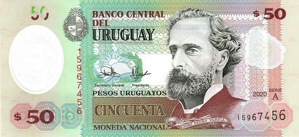 50 pesos uruguaios