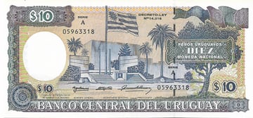 10 pesos uruguaios