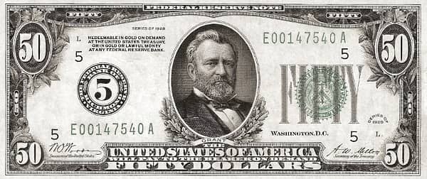 50 dólares