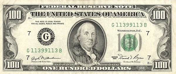 100 dólares