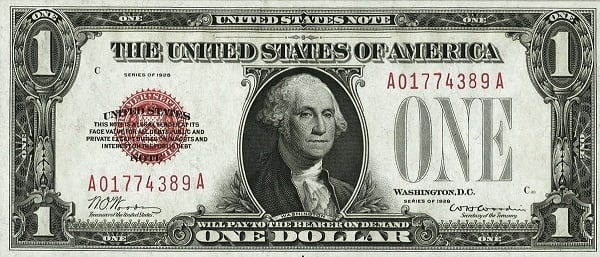 1 dólar