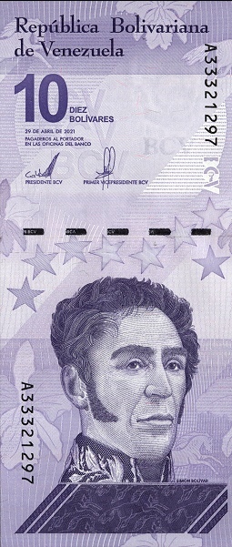 10 bolivares